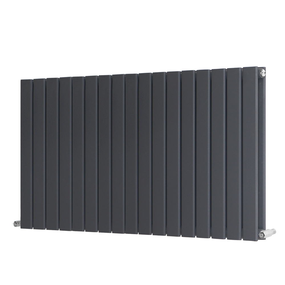 Dark Grey Vertical Horizontal Single Double Flat Panel Radiators Anthracite 