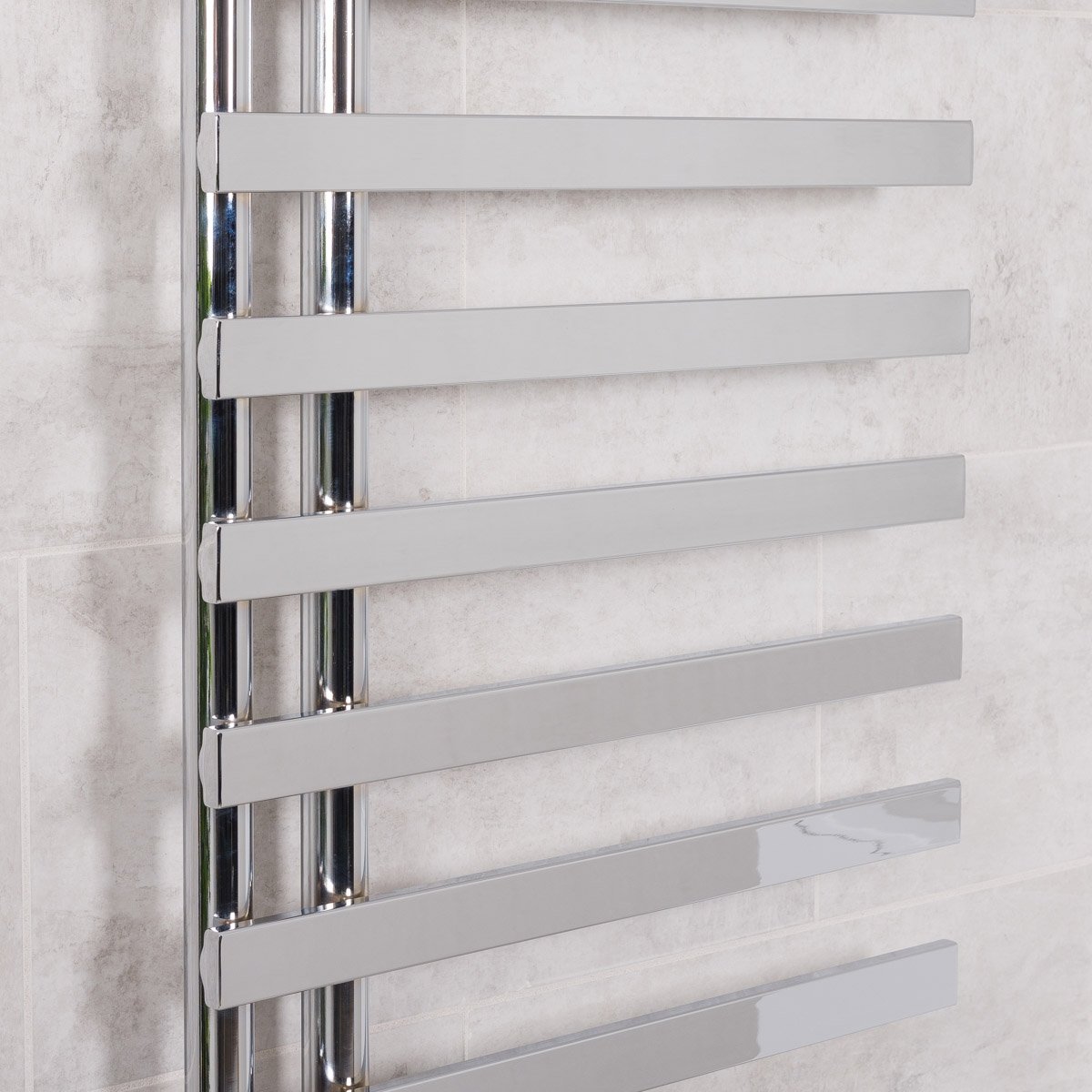 Designer Bathroom Heater Square Towel Rail Radiator Ladder 1600 x 600