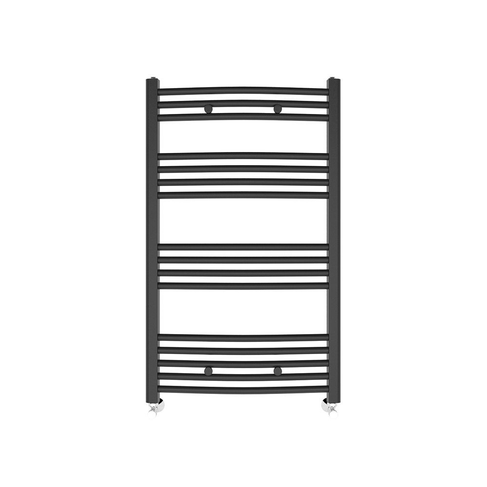 Towel Radiator Grey Anthracite Curved Heated Towel Rail Bathroom Ladder Warmer eBay